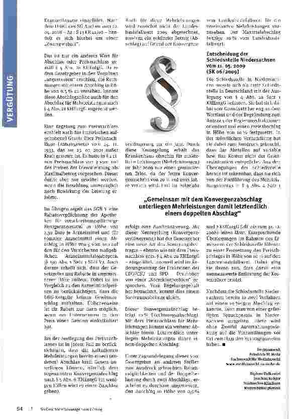 Vorschauseite 5: Abschlag für Mehrleistungen