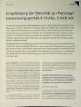 Vorschauseite 1: Empfehlung der BAG ASD zur Personalbemessung gemäß § 79 Abs. 3 SGB VIII