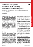 Vorschauseite 1: Noten und Zeugnisse während der Ausbildung nach dem Pflegeberufegesetz. Rechtliche Anforderungen an die Leistungsbewertungen nach § 6 PflAPrV.