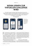 Vorschauseite 1: Wenn Lernen zur virtuellen Challenge wird