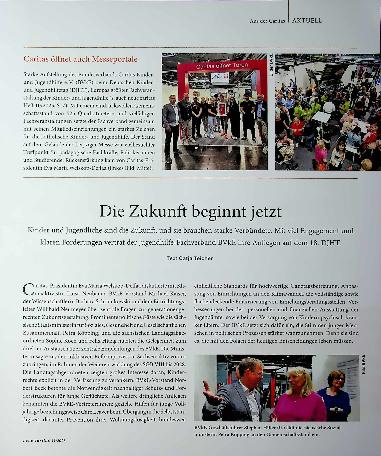 Vorschauseite 1: Die Zukunft beginnt jetzt
