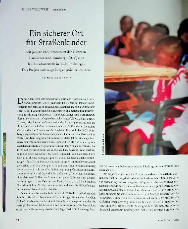 Vorschauseite 1: Ein sicherer Ort für Straßenkinder