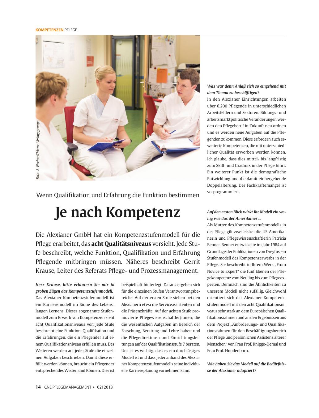 Vorschauseite 1: Je nach Kompetenz
