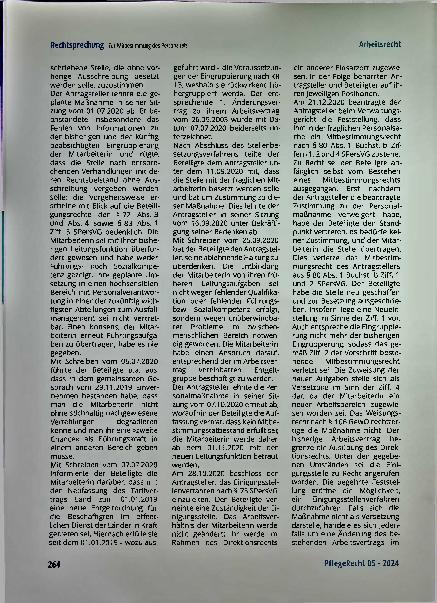 Vorschauseite 3: Zur Mitbestimmung des Personalrats