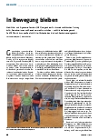 Vorschauseite 1: In Bewegung bleiben