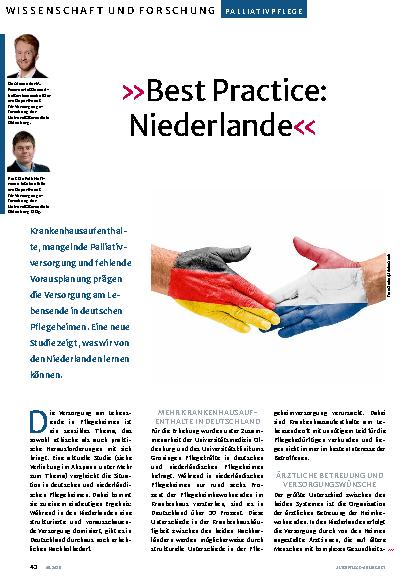 Vorschauseite 1: »Best Practice: Niederlande«