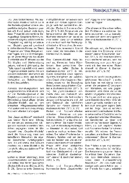 Vorschauseite 4: Transkulturalität und Gezeiten-Modell