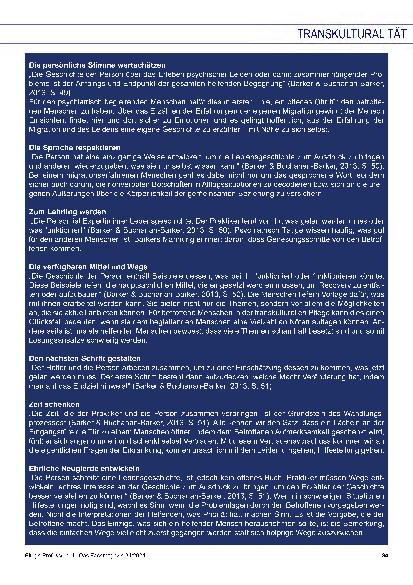 Vorschauseite 6: Transkulturalität und Gezeiten-Modell
