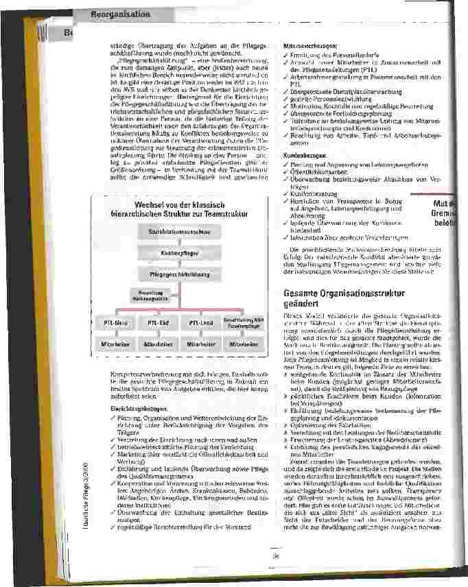 Vorschauseite 2: Teamorganisation im Pflegedienst Erfahrungsbericht einer Sozialstation