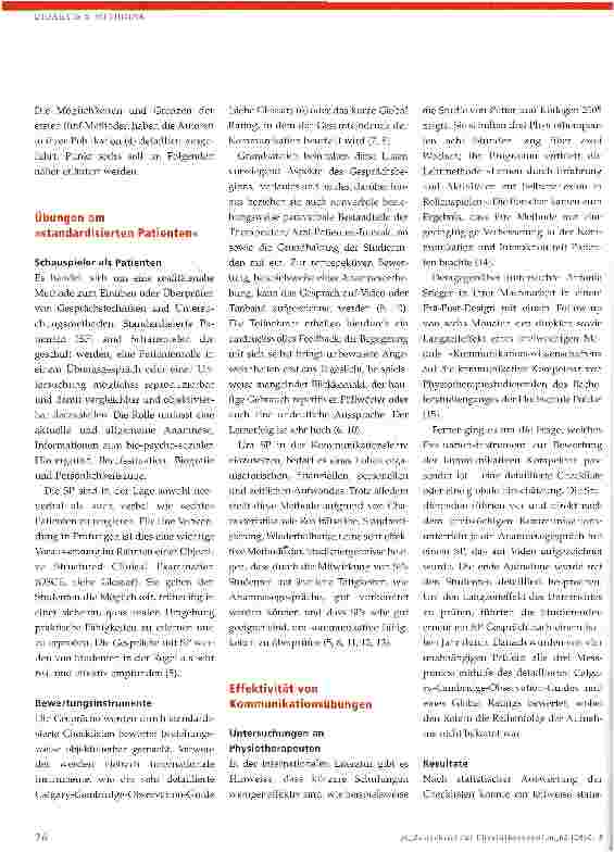 Vorschauseite 3: Schauspieler als Patienten