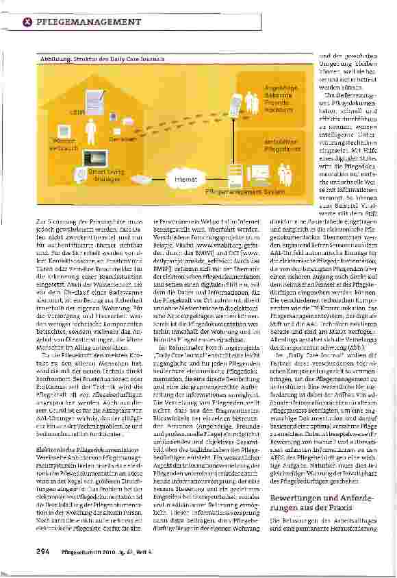 Vorschauseite 3: AAL für ein besseres Pflegemanagement?
