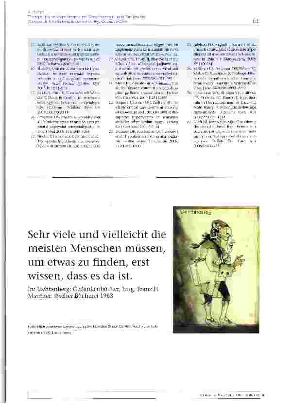 Vorschauseite 5: Therapeutische Hypothermie im Neugeborenenund Kindesalter