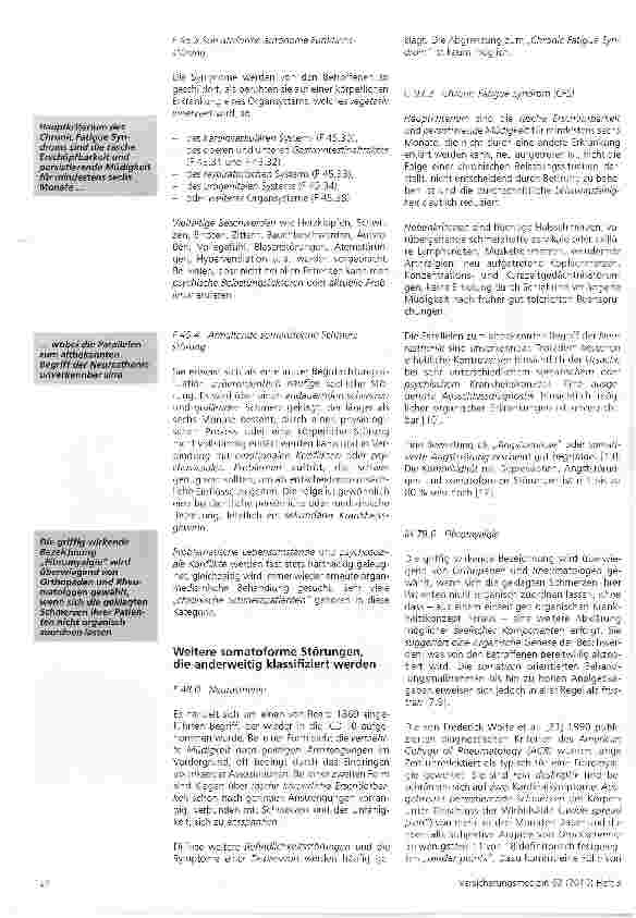 Vorschauseite 3: Begutachtung somatoformer Störungen (I)