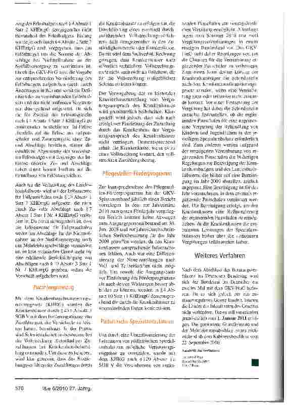 Vorschauseite 3: GKV-FinG von Bundestag beschlossen