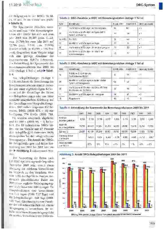 Vorschauseite 3: Das G-DRC-System Version 2011