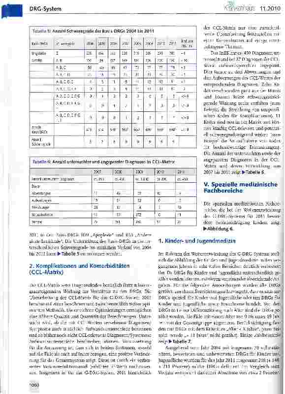 Vorschauseite 6: Das G-DRC-System Version 2011