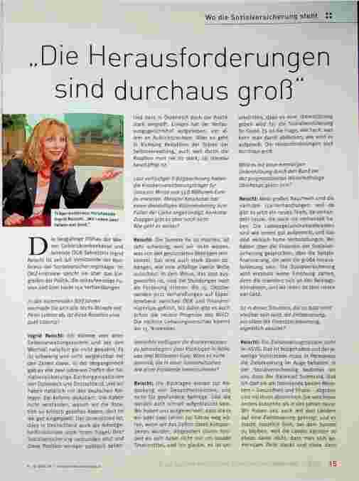Vorschauseite 1: Die Herausforderungen sind durchaus groß.