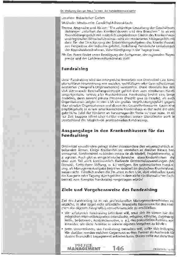 Vorschauseite 4: Neue Formen der Kundenkommunikation Eventmarketing und Fundraising
