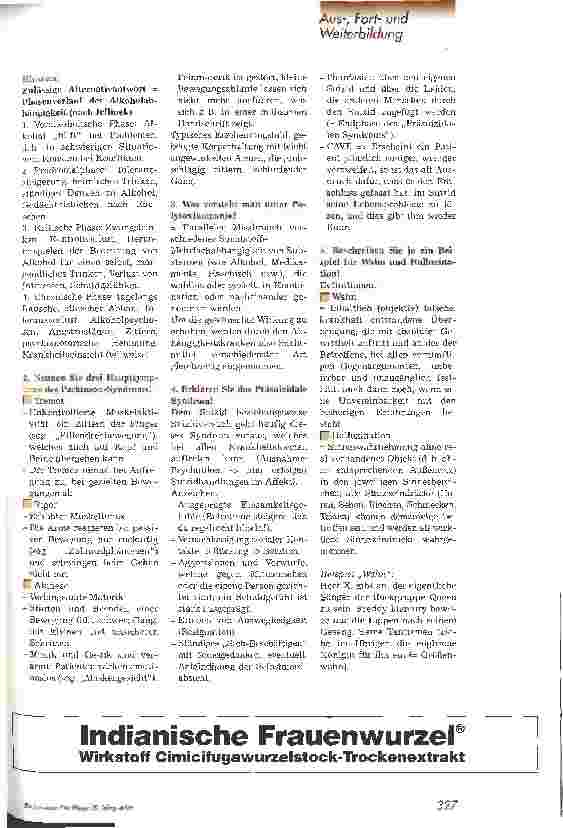 Vorschauseite 2: Prüfungsfragen: was wird wohl abgefragt? 3. Teil: Psychiatrie