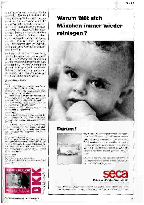 Vorschauseite 5: Frühgeborene und Ethik