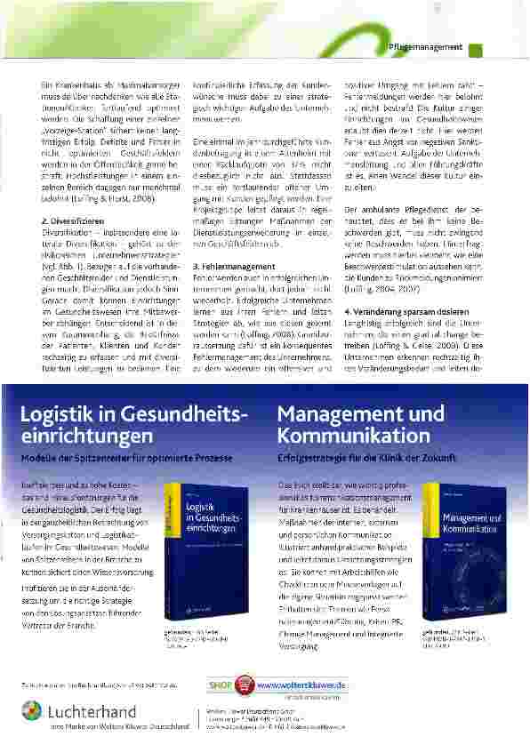 Vorschauseite 2: Change Management im Gesundheitswesen