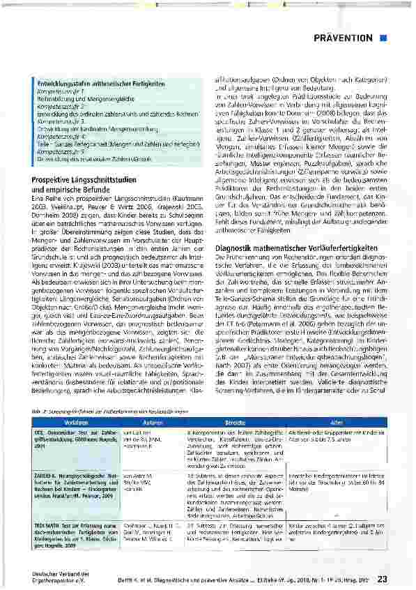 Vorschauseite 5: Diagnostische und präventive Ansätze früher Lernstörungen in der ergotherapeutischen Praxis