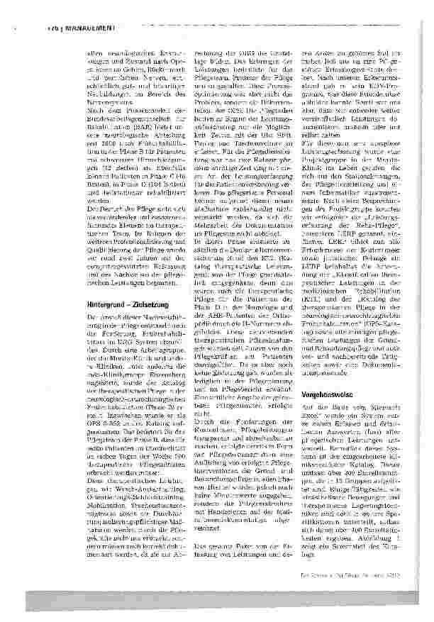Vorschauseite 2: Kostenträger fordern Leistungstransparenz in der Pflege