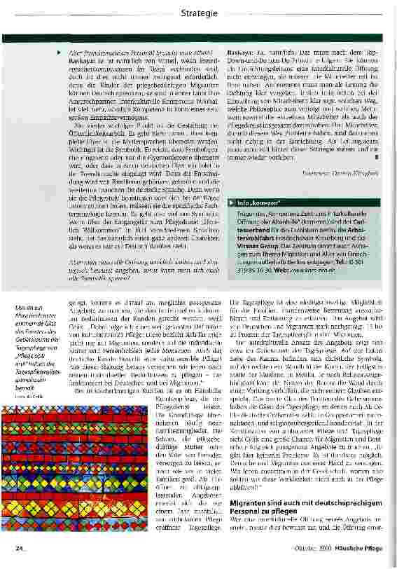 Vorschauseite 3: „Man muss Gesicht zeigen und Netzwerke aufbauen