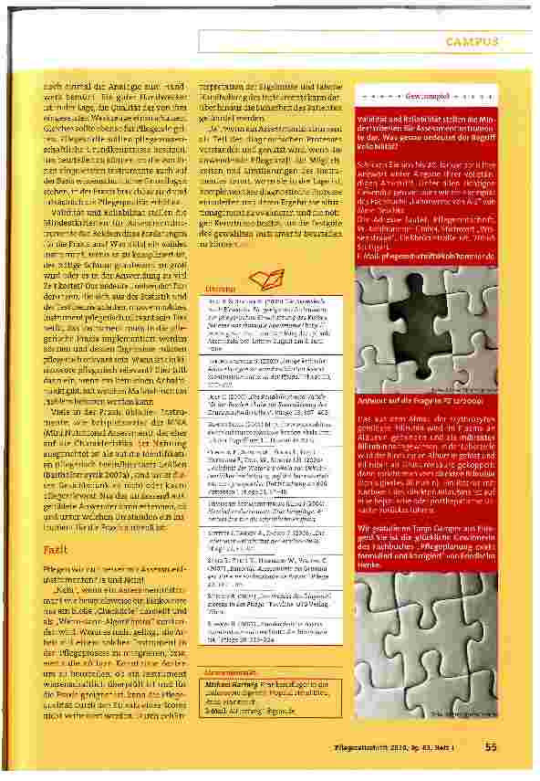 Vorschauseite 4: Pflegt man mit Assessment instrumenten besser?