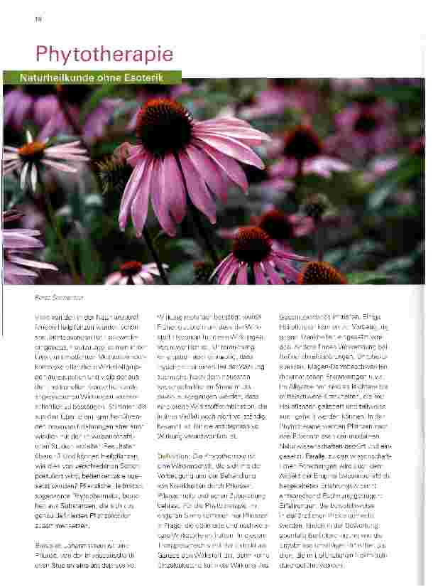 Vorschauseite 1: Phytotherapie Naturheilkunde ohne Esotherik