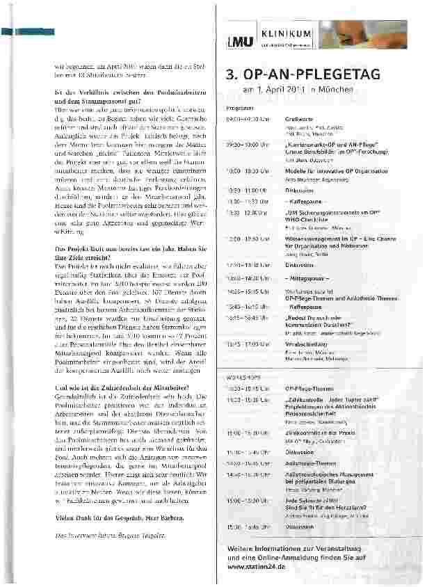 Vorschauseite 3: Wir müssen uns etwas einfallen lassen, um gute Fachkräfte zu halten