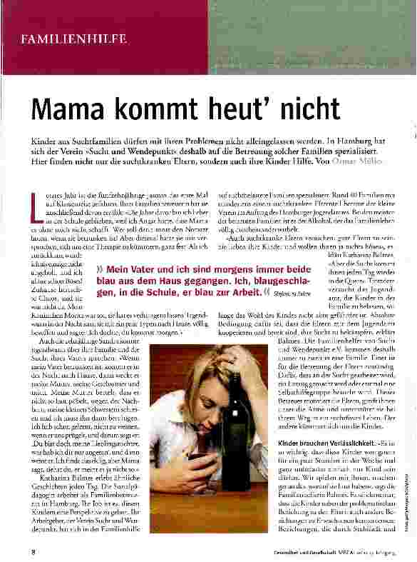 Vorschauseite 1: Mama kommt heute nicht