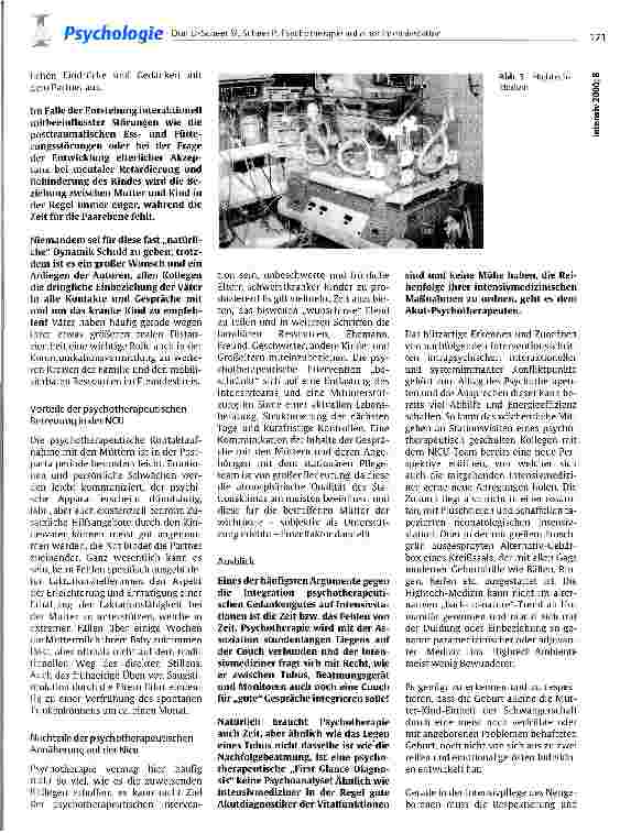 Vorschauseite 5: Psychotherapie auf einer Intensivstation: Blödsinn, Wahnsinn oder vielleicht doch etwas für Sie?