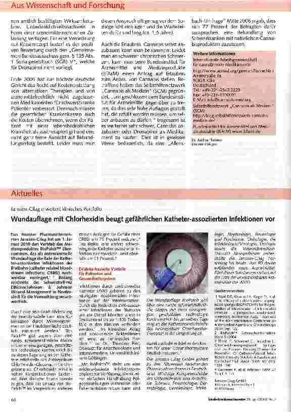 Vorschauseite 2: Cannabis als Medizin - ein Rauschgiftals Heilmittel?