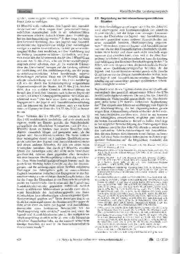 Vorschauseite 4: Leistungsvergleich zwischen Jugendund Auszubildendenvertretern und sonstigen Auszubildenden?