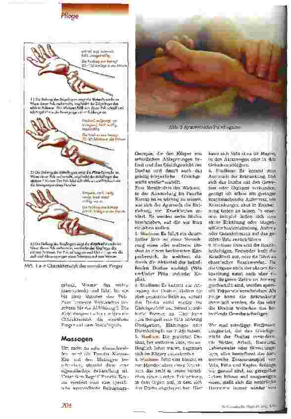 Vorschauseite 2: Ganzheitliche Medizin durch Ayurveda 2. Teil: Pflegerelevante Therapieformen