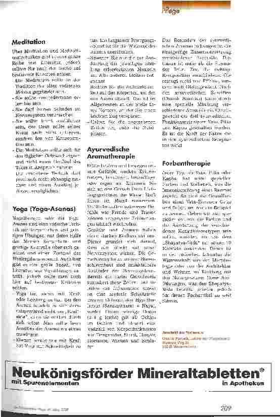 Vorschauseite 5: Ganzheitliche Medizin durch Ayurveda 2. Teil: Pflegerelevante Therapieformen