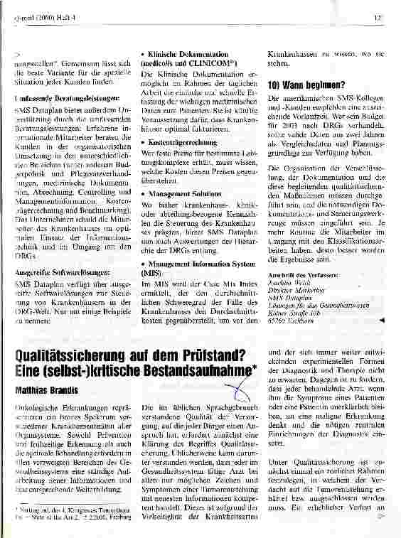 Vorschauseite 5: Die neue Krankenhausentgeltverordnung wird kommen - und DRGs zwingen zum Handeln!