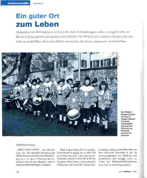 Vorschauseite 1: Ein guter Ort zum Leben