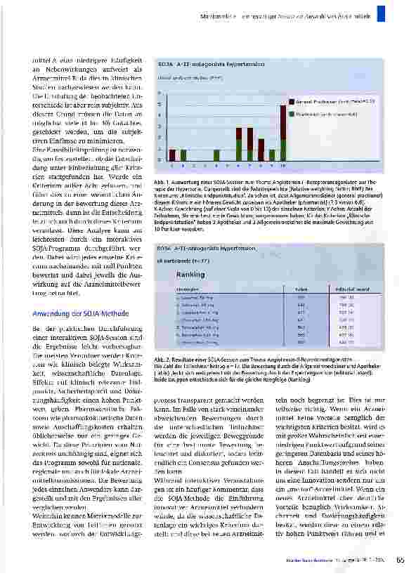 Vorschauseite 6: Matrixmodelle - ein neuartiger Ansatz zur Auswahl von Arzneimitteln