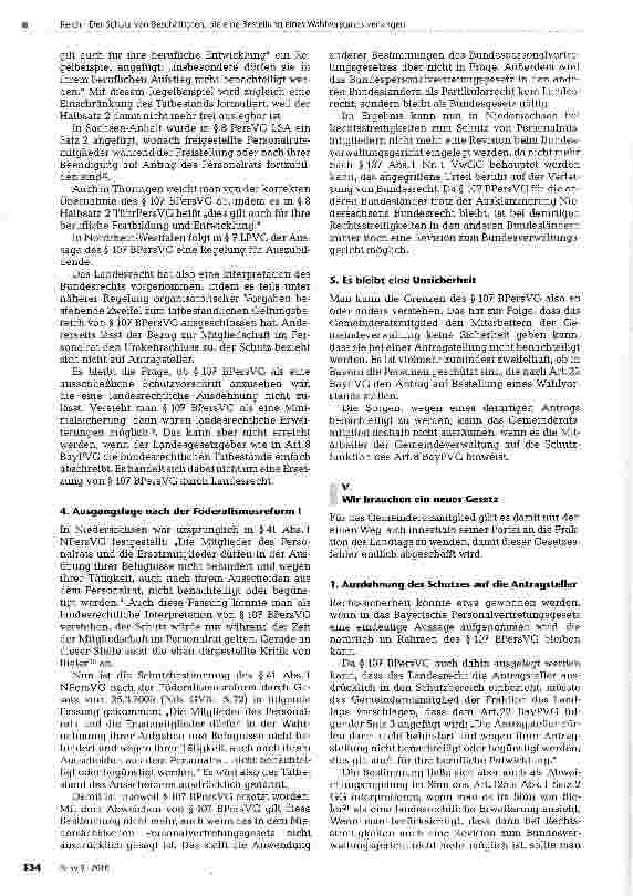 Vorschauseite 4: Der Schutz von Beschäftigten, die eine Bestellung eines Wahlvorstands verlangen