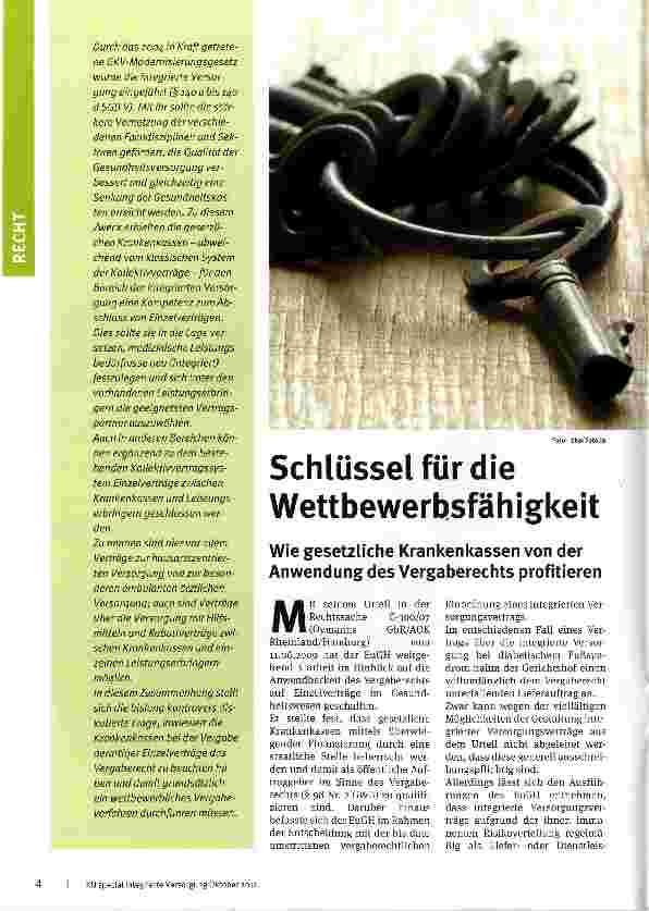 Vorschauseite 1: Schlüssel für die Wettbewerbsfähigkeit