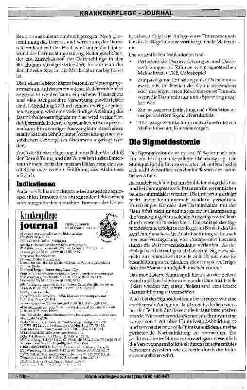 Vorschauseite 4: Die Arten der künstlichen Stuhlableitung