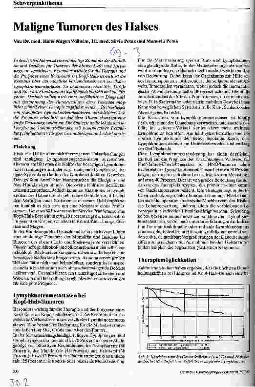Vorschauseite 1: Maligne Tumoren des Halses