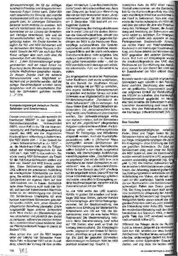 Vorschauseite 3: Schwesternmangel, Abhilfestrategien und Kompetenzgerangel in der Krankenpflege während der NS-Zeit
