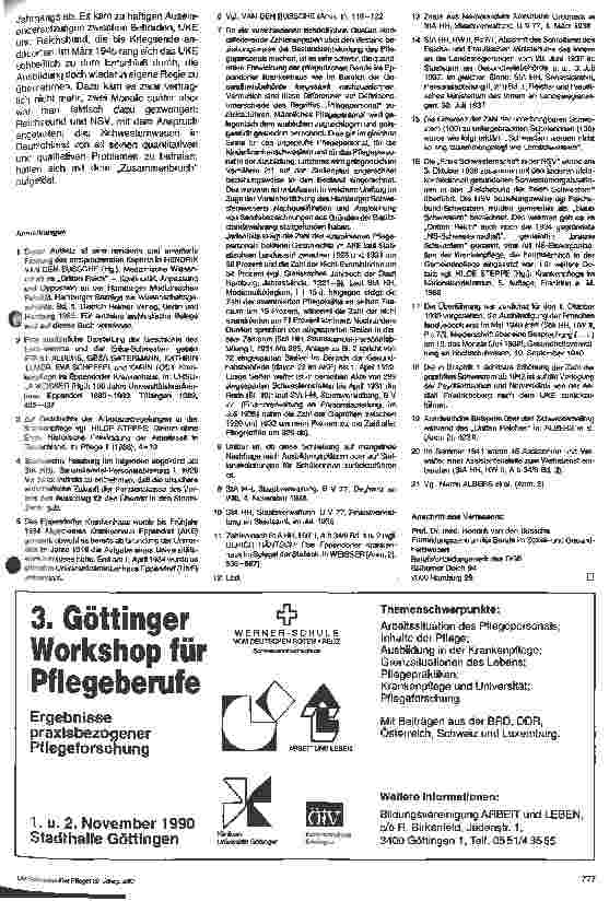 Vorschauseite 4: Schwesternmangel, Abhilfestrategien und Kompetenzgerangel in der Krankenpflege während der NS-Zeit