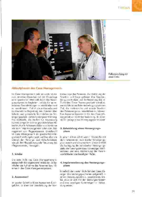 Vorschauseite 2: CASE MANAGEMENT