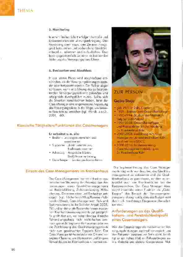 Vorschauseite 3: CASE MANAGEMENT