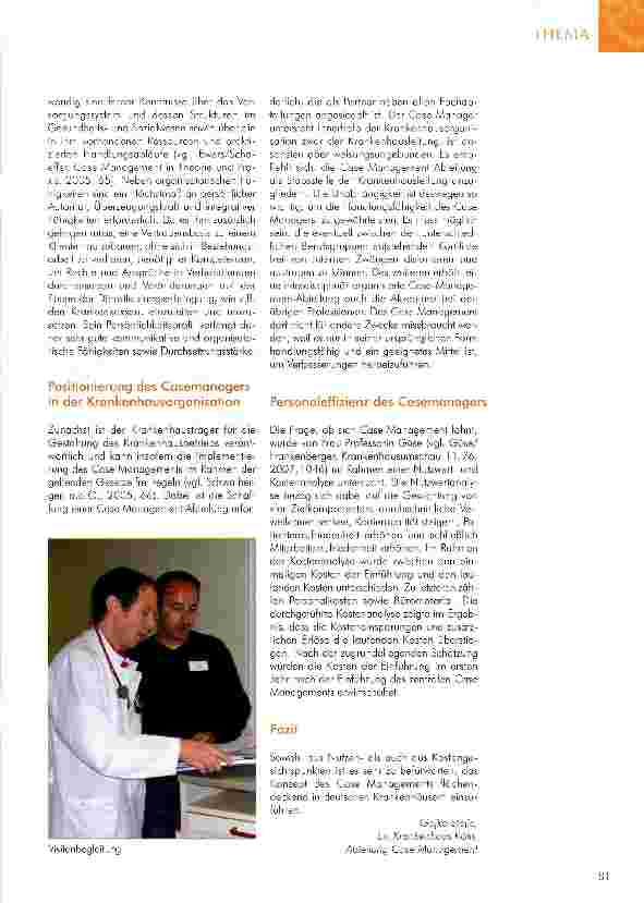 Vorschauseite 4: CASE MANAGEMENT