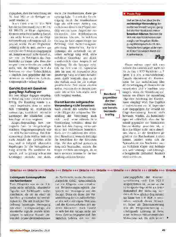 Vorschauseite 2: Auf die Genehmigung kommt es an
